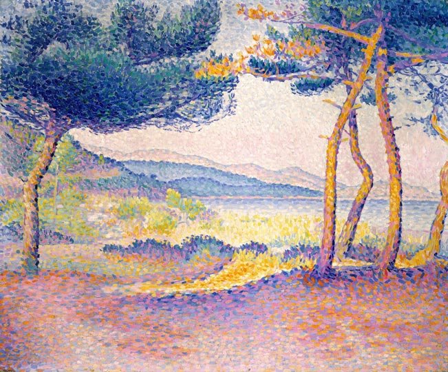 carta_da_parati_floreale_moderna_Pines_along_the_Shore_a_milano